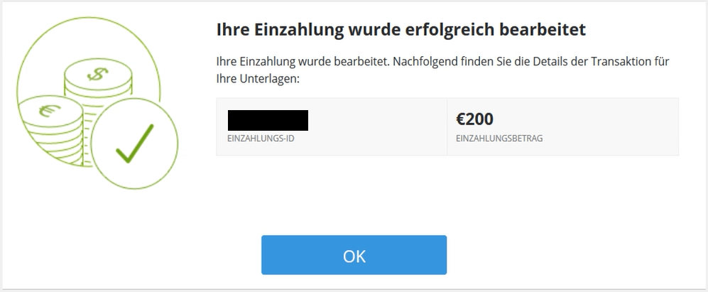 PayPal Einzahlung eToro