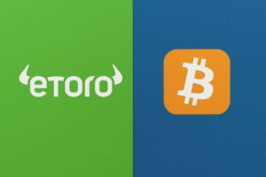 Beitragsbild zu eToro vs. Bitcoin.de