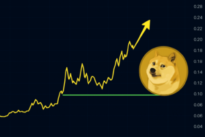 Dogecoin testet Support: Analyst sieht 300%-Rally bis 0,27$