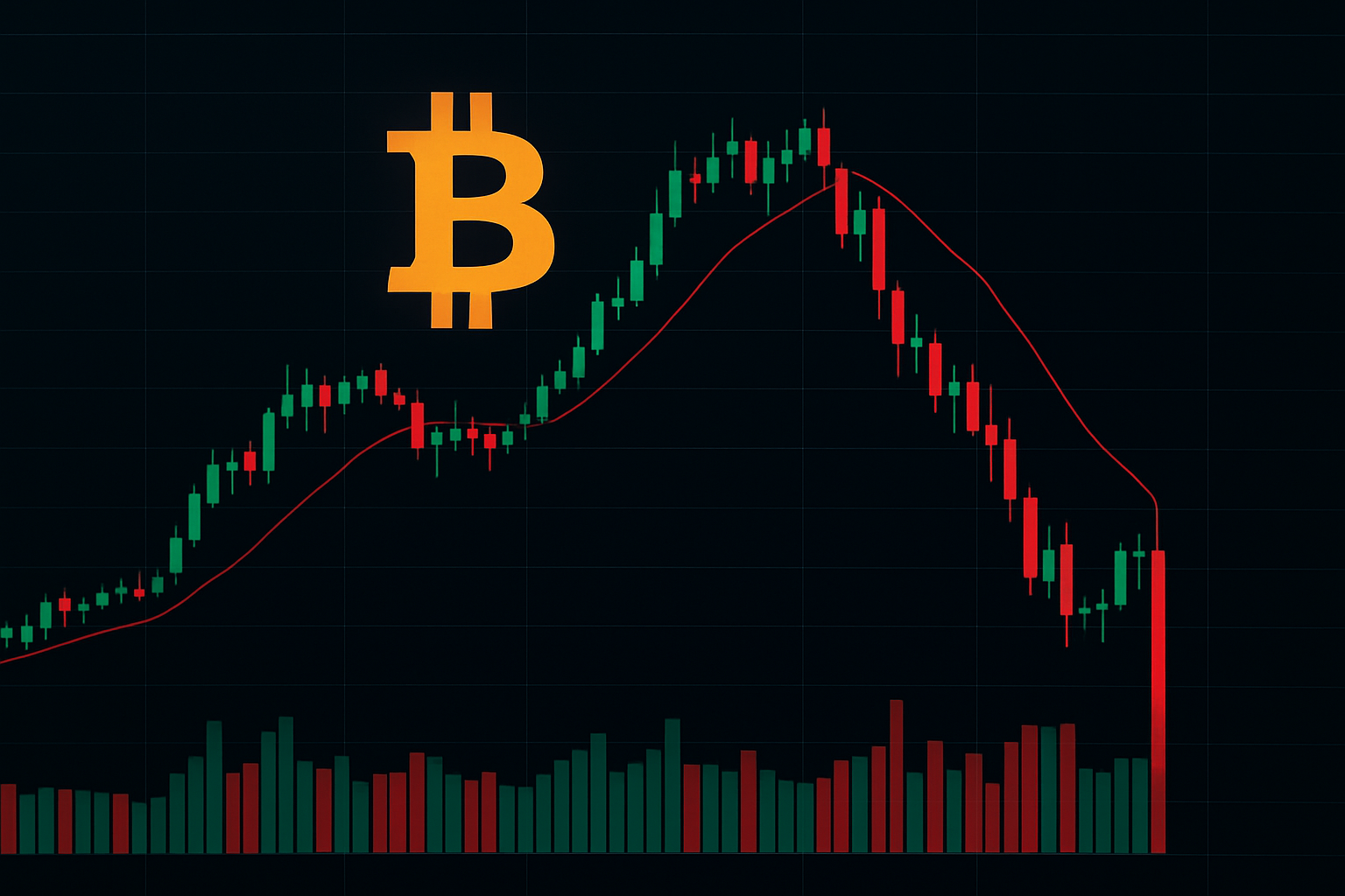 Bitcoin wie vor dem 30%-Crash? Orderflow sendet Warnsignal