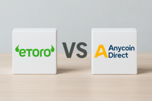 Beitragsbild zu eToro vs. AnycoinDirect