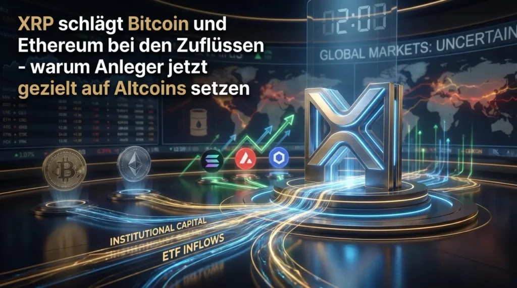 XRP-schlaegt-Bitcoin-und-Ethereum-bei-Zufluessen-Setzen-Anleger-gezielt-auf-Altcoins