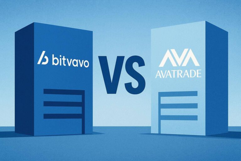 Beitragsbild zu Bitvavo vs. AvaTrade