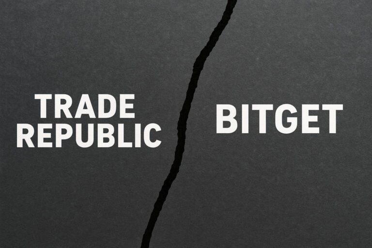 Beitragsbild zu Trade Republic vs. Bitget