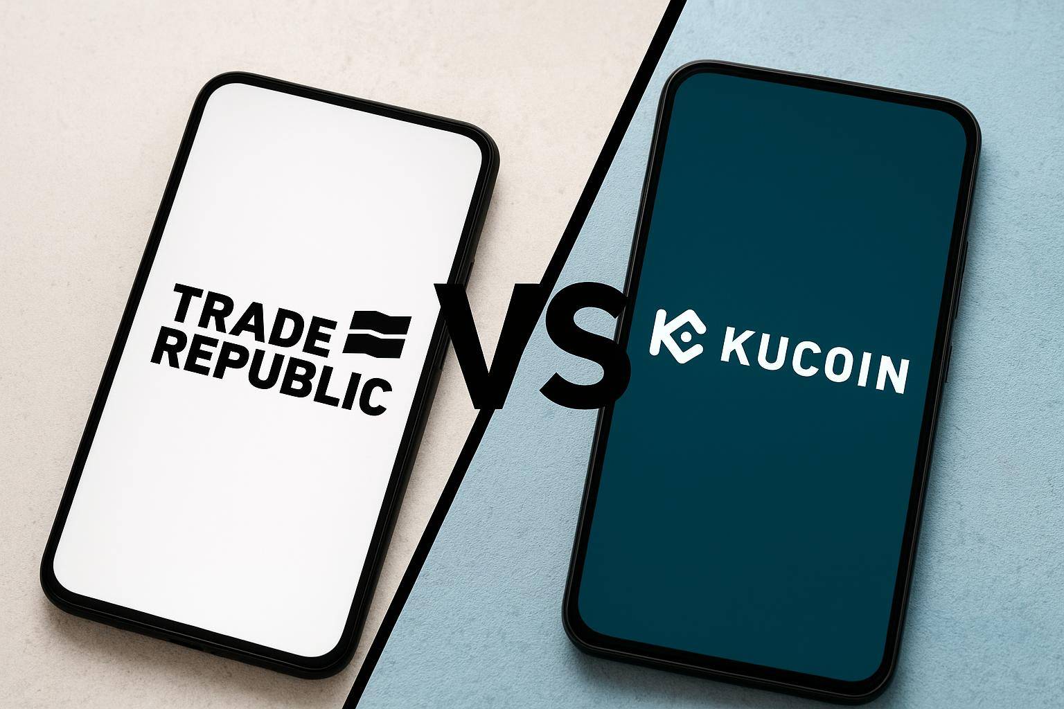 Beitragsbild zu Trade Republic vs. KuCoin