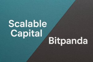 Beitragsbild zu Scalable Capital vs. Bitpanda