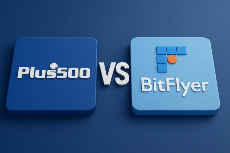 Beitragsbild zu Plus500 vs. BitFlyer