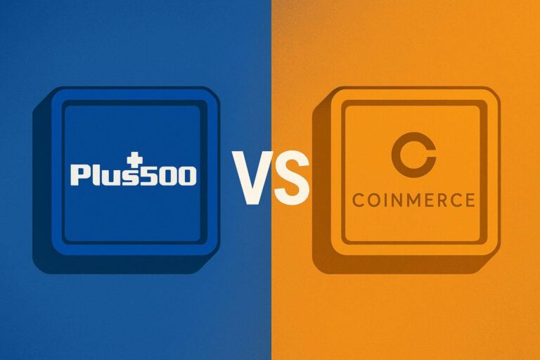 Beitragsbild zu Plus500 vs. Coinmerce