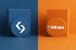 Beitragsbild zu Bitget vs. Coinbase