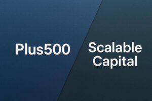 Beitragsbild zu Plus500 vs. Scalable Capital