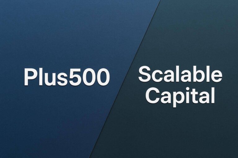 Beitragsbild zu Plus500 vs. Scalable Capital