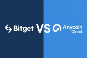 Beitragsbild zu Bitget vs. AnycoinDirect