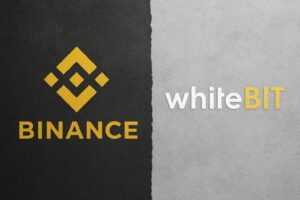 Beitragsbild zu Binance vs. WhiteBIT