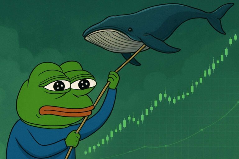PEPE vor Rally bis 0,004? Wal zieht 800 Mrd. Coins ab