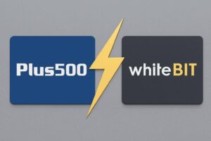 Beitragsbild zu Plus500 vs. WhiteBIT