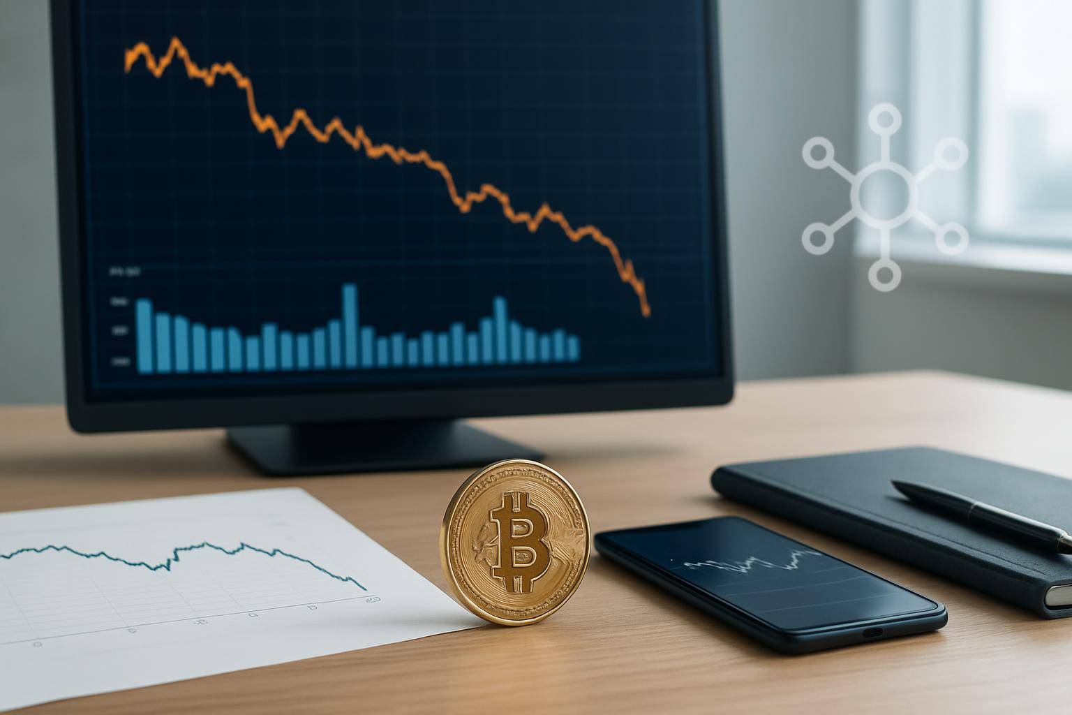 Bitcoin unter 60.000 Dollar: Börsenzuflüsse und Puts steigen