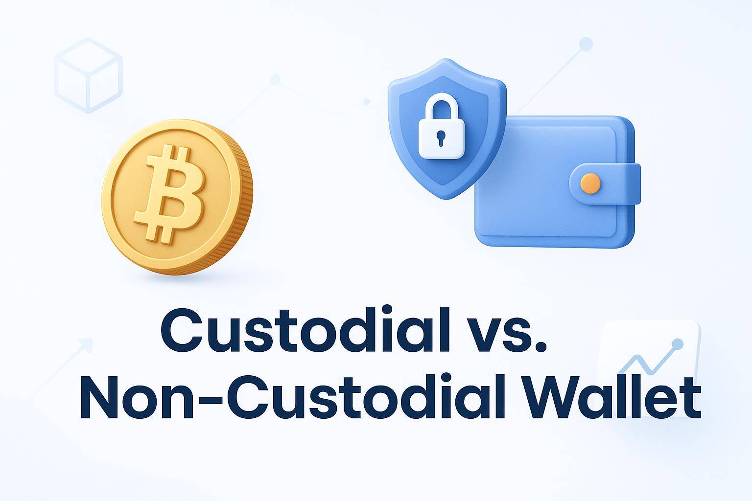 Beitragsbild zu Custodial vs. Non-Custodial Wallet