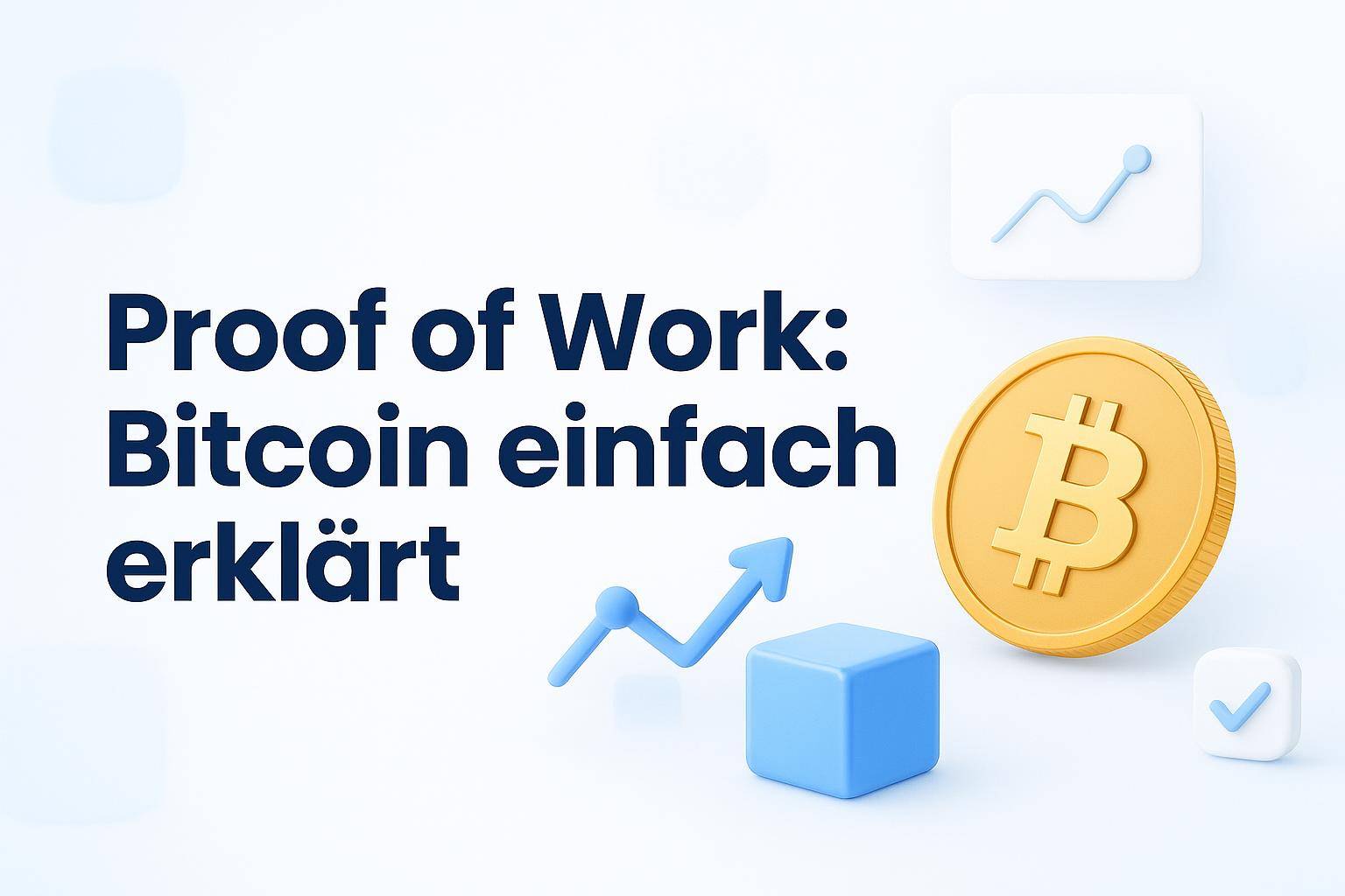 Beitragsbild zu Proof of Work: Bitcoin einfach erklärt