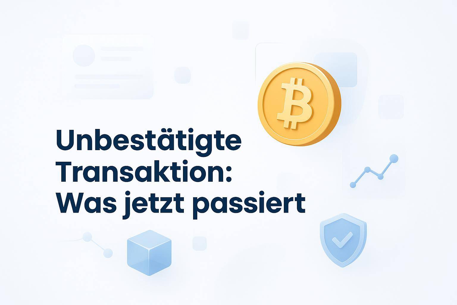 Beitragsbild zu Unbestätigte Transaktion: Was jetzt passiert