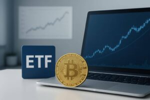 Bitcoin-ETFs drehen ins Plus: Hält der Kurs jetzt die 62.000?