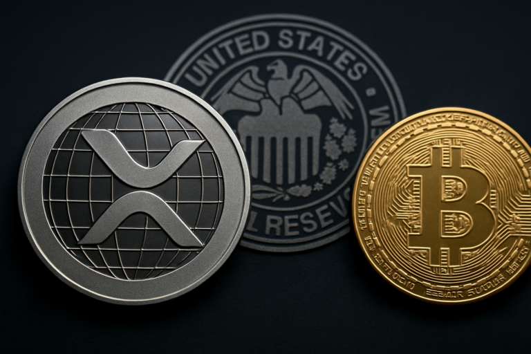 XRP stark gehebelt: Fed und Bitcoin entscheiden über 1$