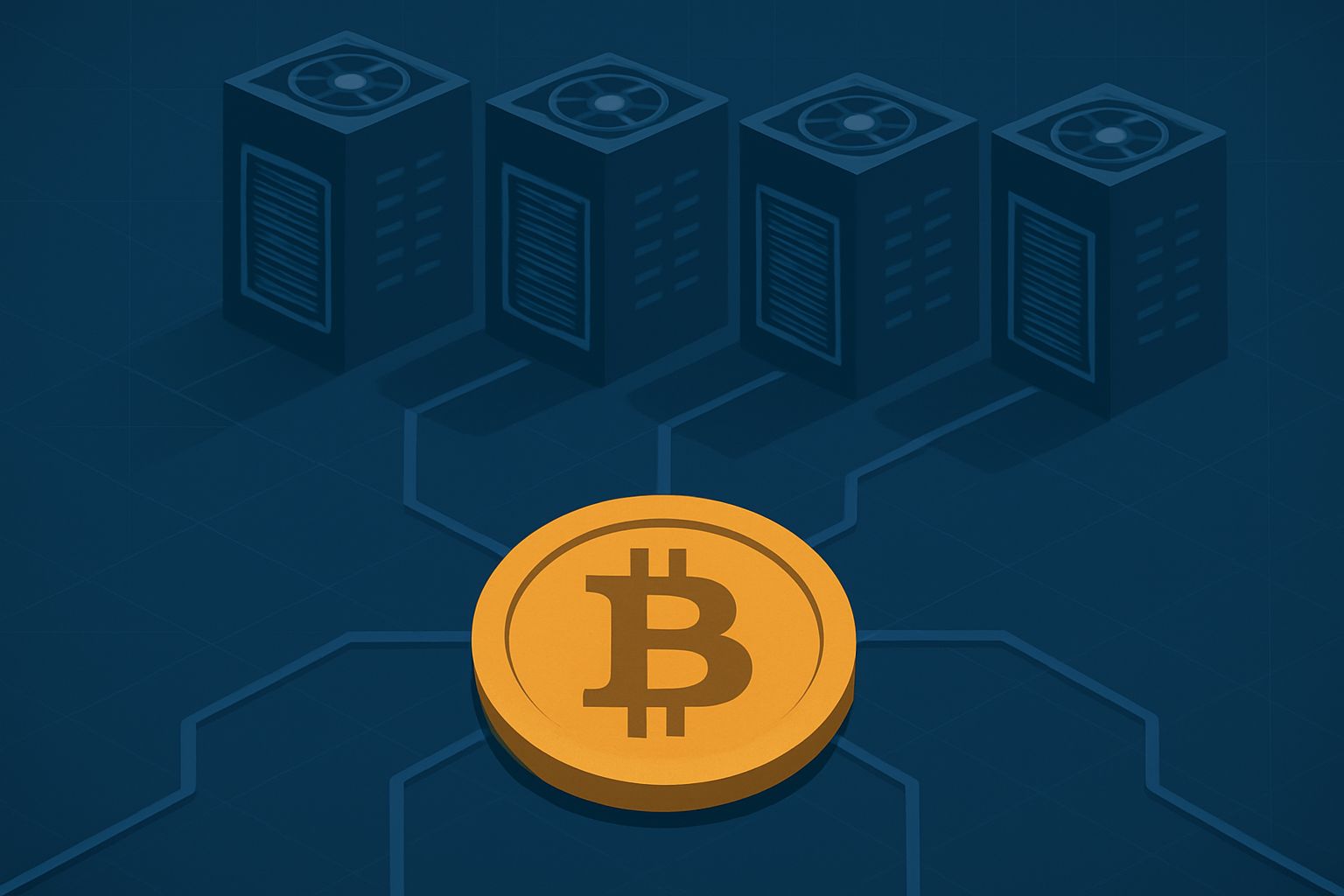 Bitcoin-Mining 2026: 4 Pools kontrollieren 70 Prozent Hashrate