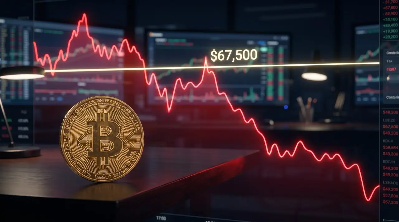 Bitcoin kippt unter die Kostenbasis: Diese Marke wird jetzt gefährlich
