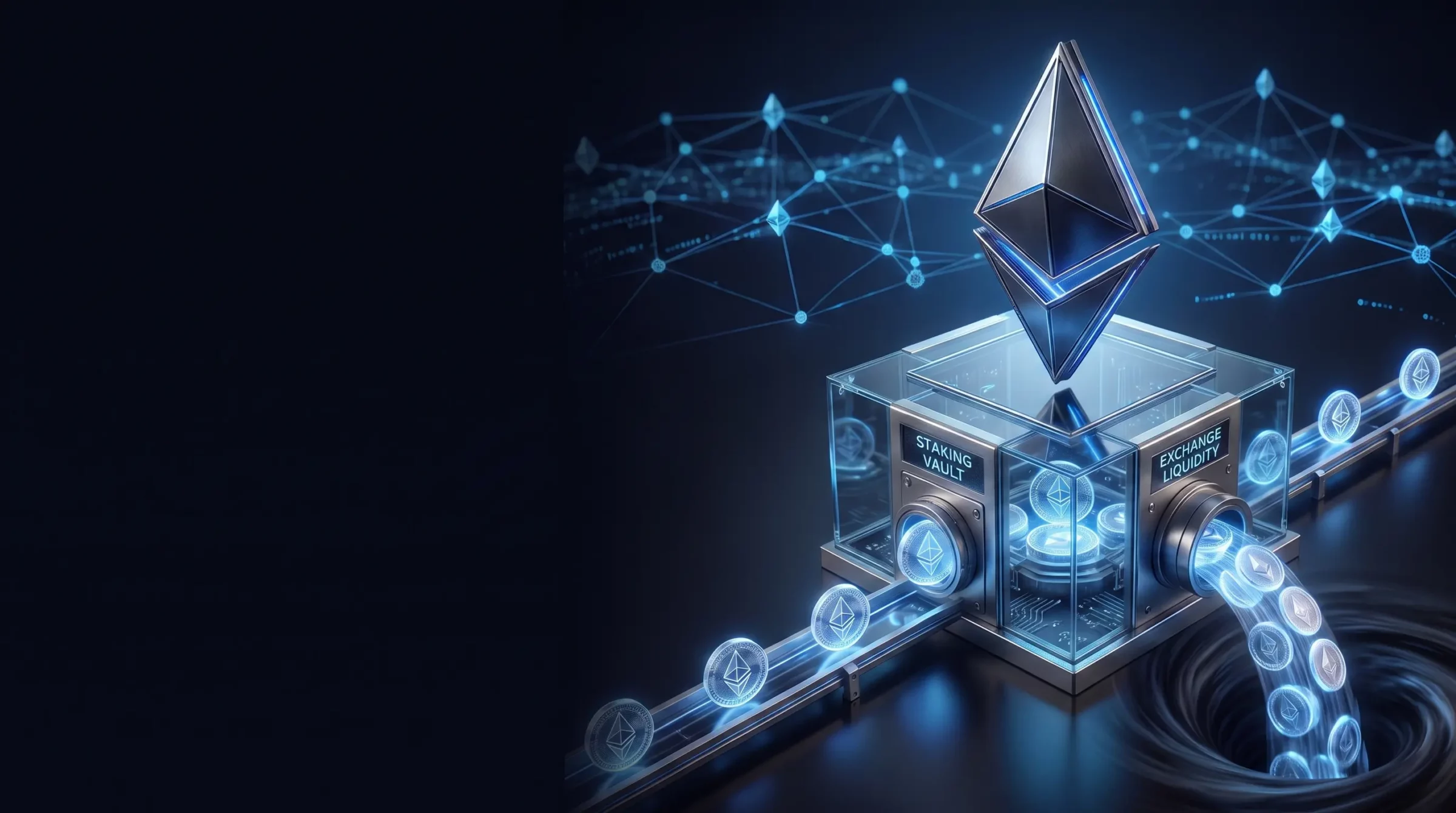 Ethereum-Angebot trocknet aus: Über 34 % sind gestaked