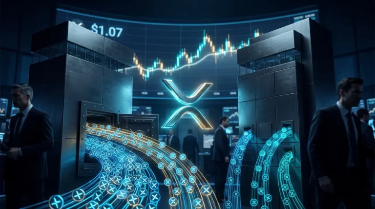 XRP-MillionenAbfluesse-dominieren-Binance-diese-40PunkteLuecke-zu-Coinbase-faellt-jetzt-auf