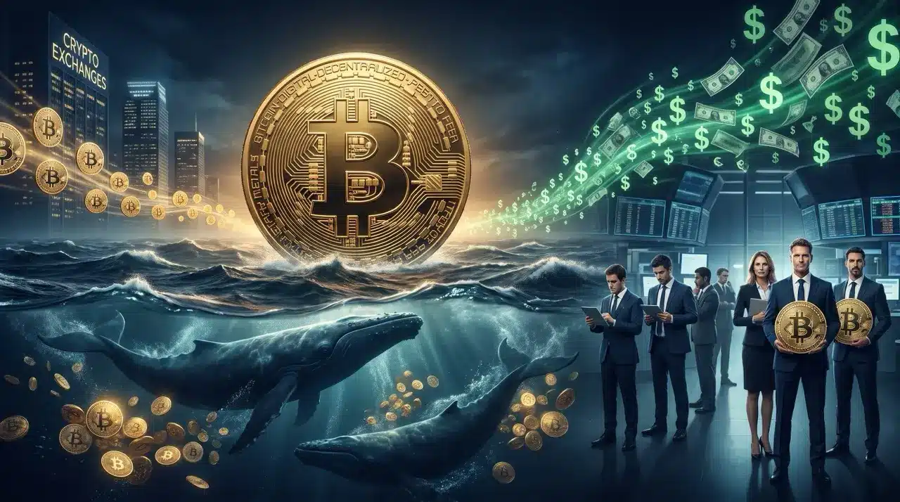 Bitcoin-Kleinanleger-unter-Verkaufsdruck-waehrend-Wale-wieder-akkumulieren