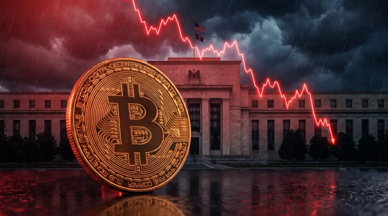 Bitcoin-faellt-Richtung-82000-Dollar-Fed-schuert-Angst-vor-weiterem-Kursrutsch