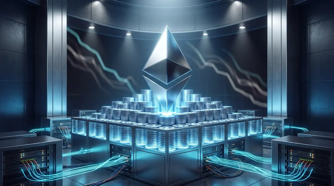 Ethereum-438-Millionen-ETH-im-Staking-Bitwise-meldet-historischen-Rekord-trotz-sinkender-Renditen